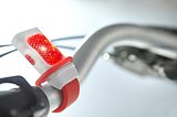 Fahrradlicht Vreta | Kunststoff | 3+1 LED | Silikonband