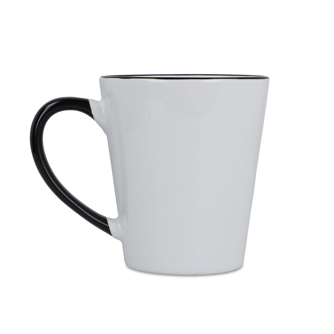 Melbourne Sublimationsbecher farbiger Rand & Henkel 350ml Jongin