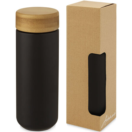 300 ml Keramikbecher mit Bambusdeckel - Fadat