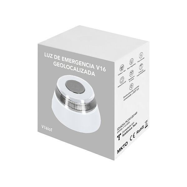 Geolokalisiert Notlicht V16 Idhaw