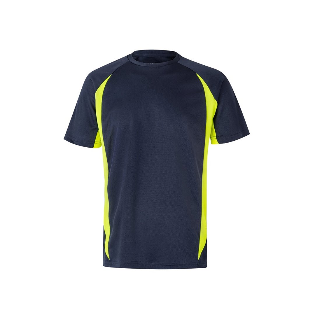 Zweifarbiges technisches T-Shirt mit Bird-Eye-Design (160 g/m²), aus Polyester (100%) Dumerix