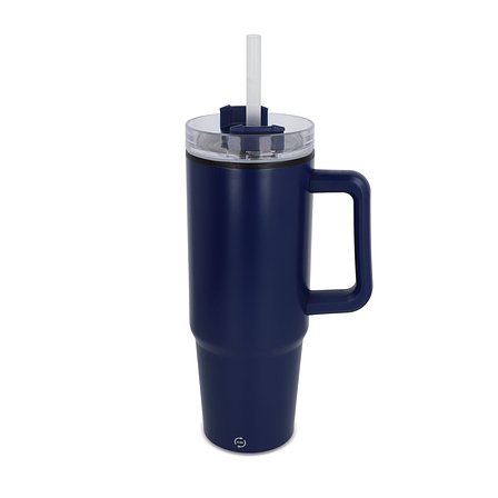 Miami Becher mit Henkel und Strohhalm GRS 800ml Nignannen