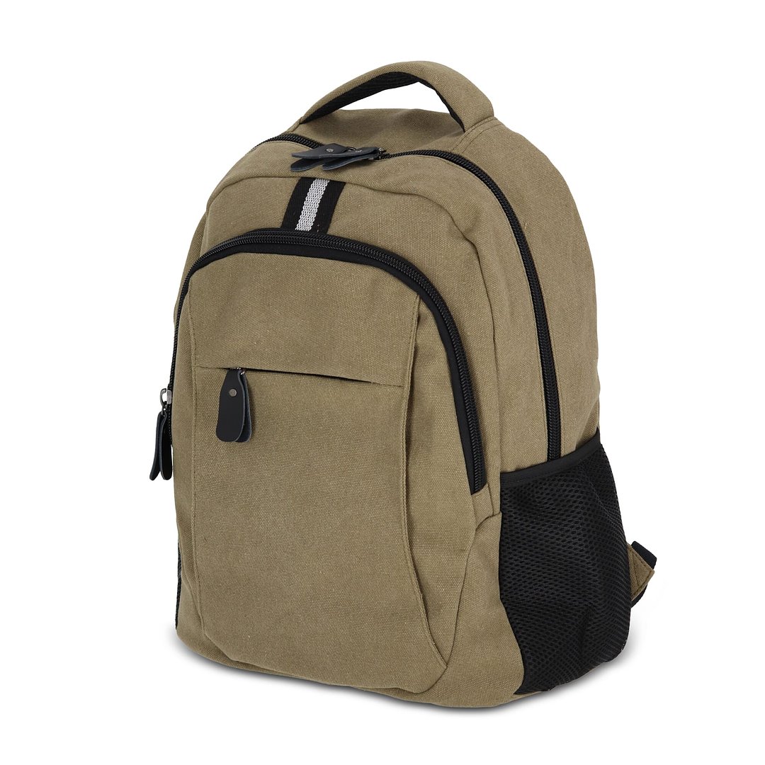 Rucksack Harper GRS aus recyceltem Baumwoll-Canvas Utzie