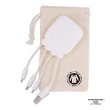 Octopus Gamma 2 Bio Charging cable with 3.000mAh Powerbank Nicorela