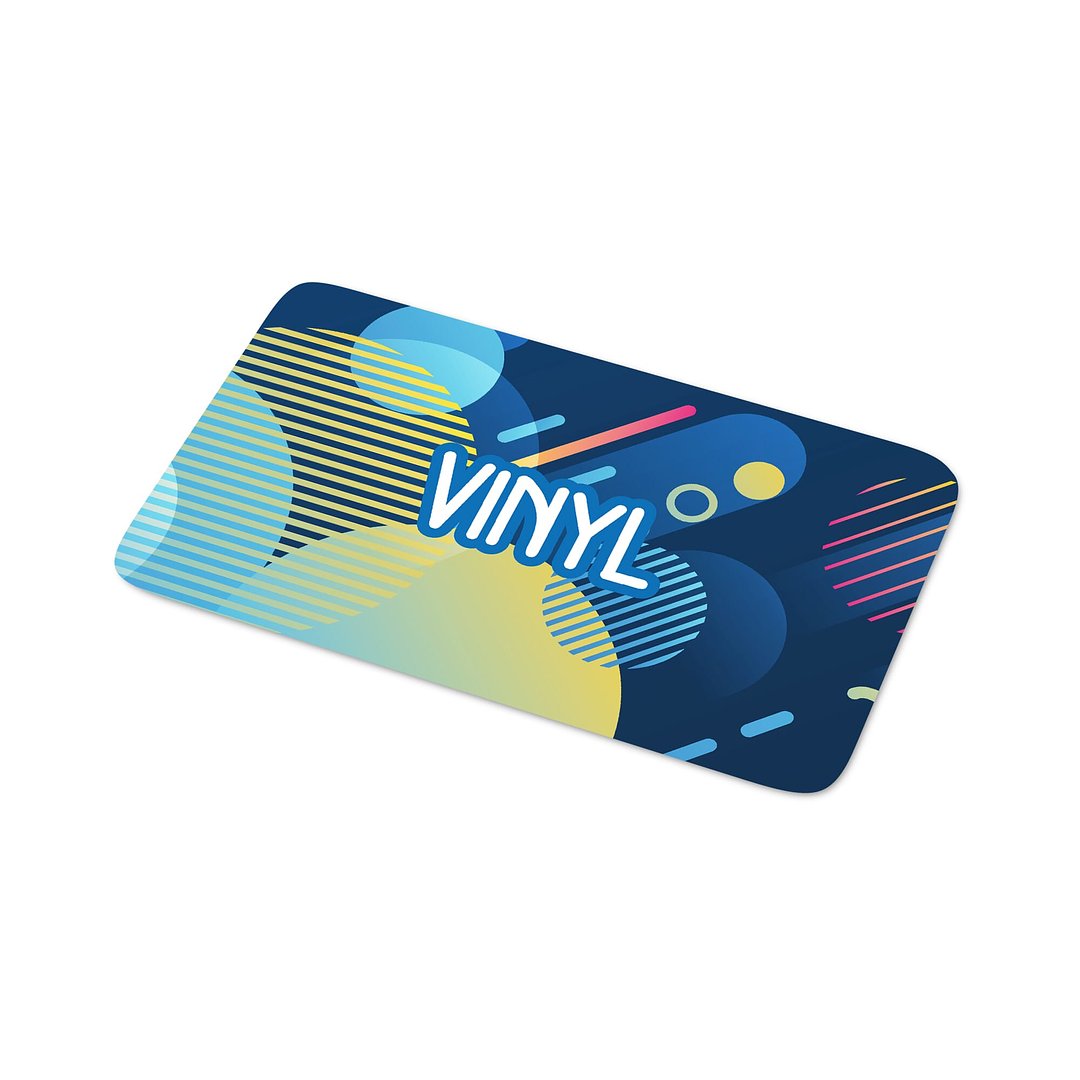 Vinyl Sticker Rechteck 20x10mm Ferina