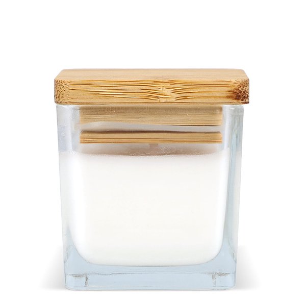 Chakra Kerze auf pflanzlicher Basis im Glasgefäß Utzi