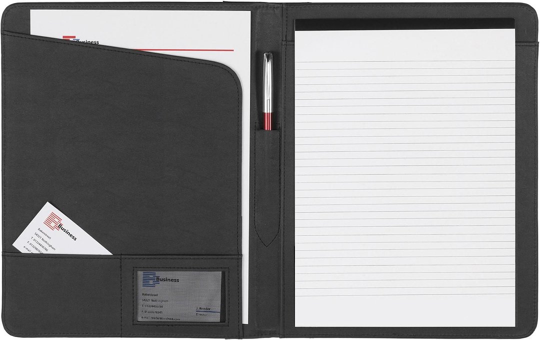 Mappe Waretht | Gebundenes Leder | A4