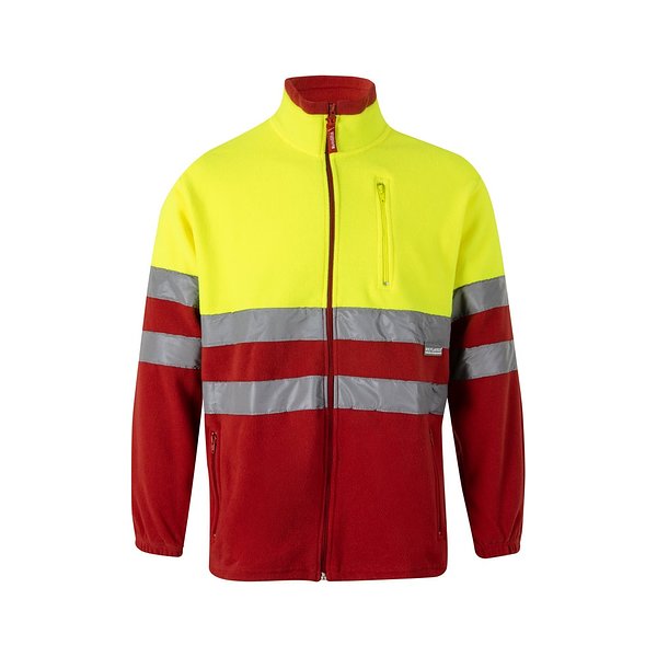 Zweifarbige Fleecejacke (280g/m²), aus Polyester (100%) Altiat