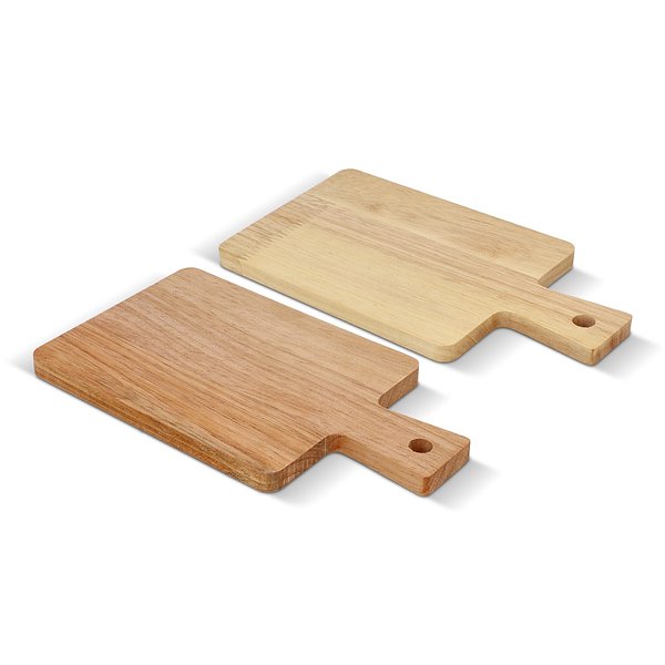 2er-Pack kleine Tapas-Tabletts aus Holz Dumenst