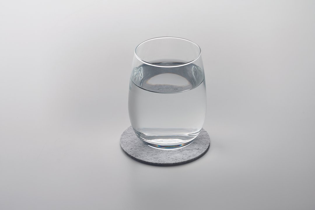 Runder Untersetzer RPET Lütholfel