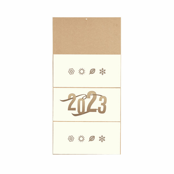 Vierteljährlicher Wandkalender Idmex