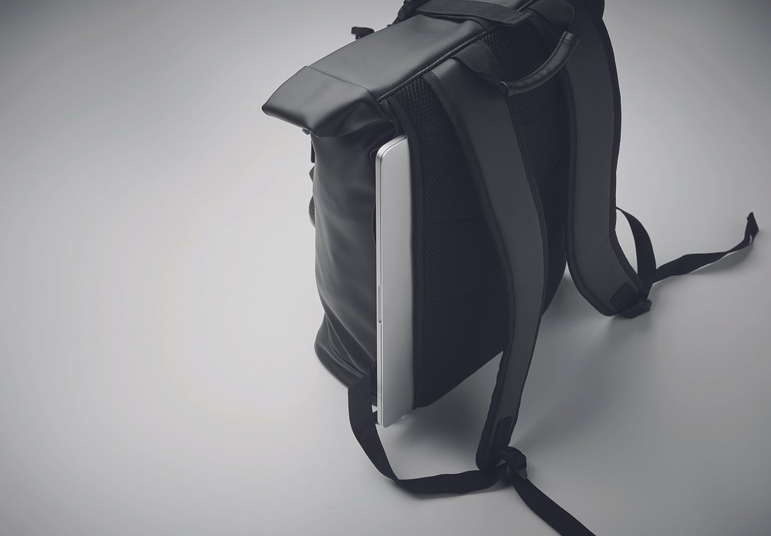 15" Rolltop-Rucksack PU Sareguli