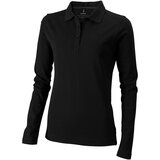 Langarm Poloshirt für Damen - Lüza