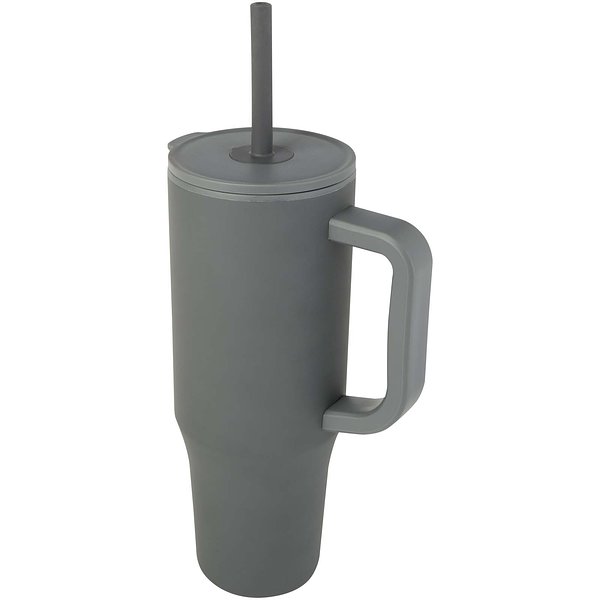 900 ml RCS-zertifizierter Isolierbecher mit Silikon Trinkhalm - Annang