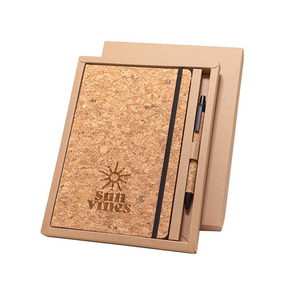 Notizbuch mit Kugelschreiber Walinelia