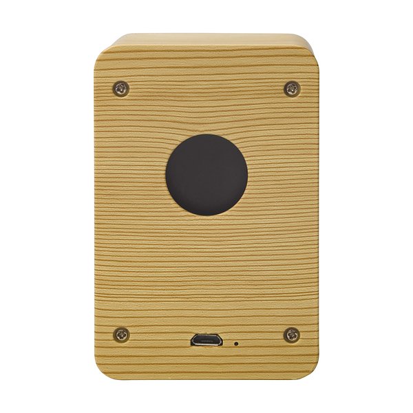 Kabelloser Lautsprecher in klassischer Holzoptik 3W Emerie