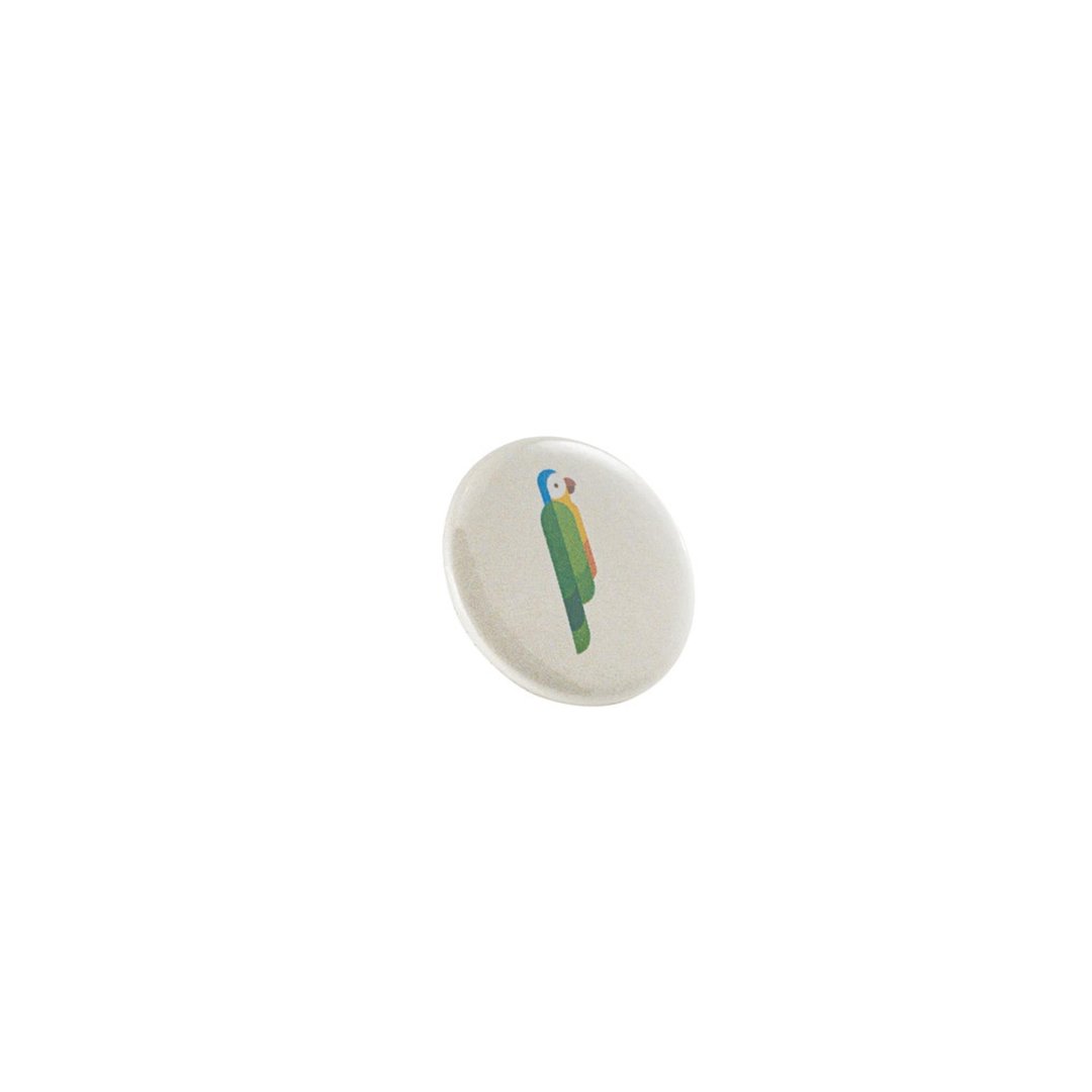 Runder Pin mit Broschennadel Elveily