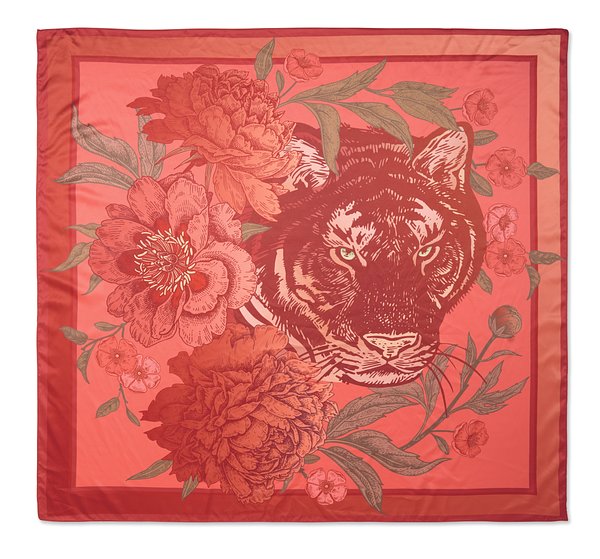 Schal Satin-Polyester Doldivia