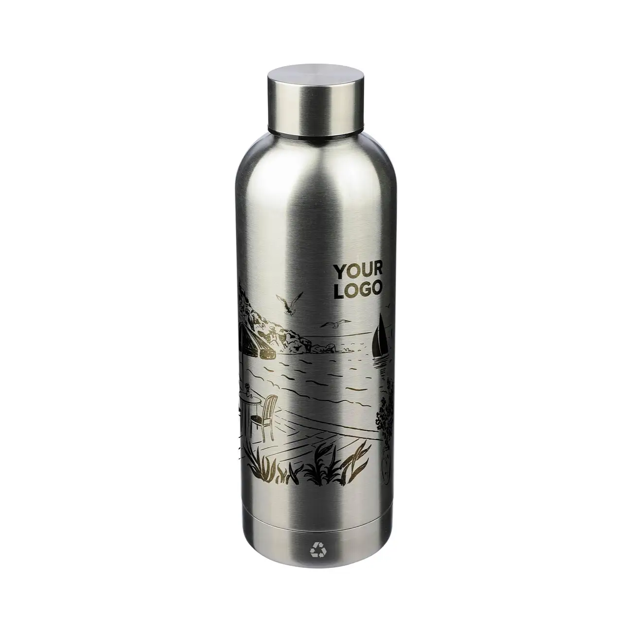 Isolierflasche Köbistgi | Recycelt | 500 ml
