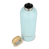 Edelstahlflasche mit Bambusdeckel 600 ml Oriköbi