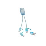 Superschnelles 6-in-1-USB-Kabel aus 100 % rPET Ramik