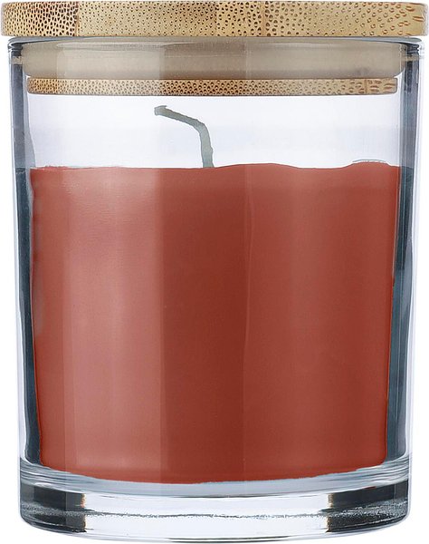 Kerze Orliuna | Glas mit Bambusdeckel