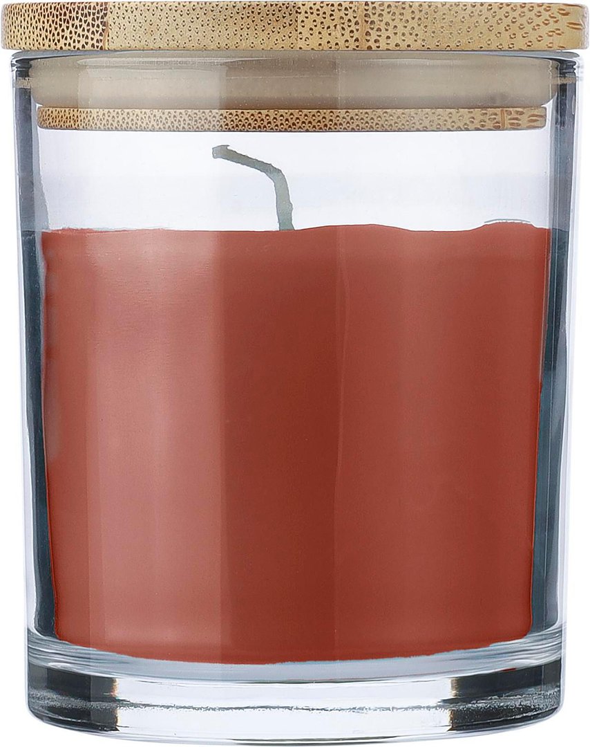 Kerze Orliuna | Glas mit Bambusdeckel