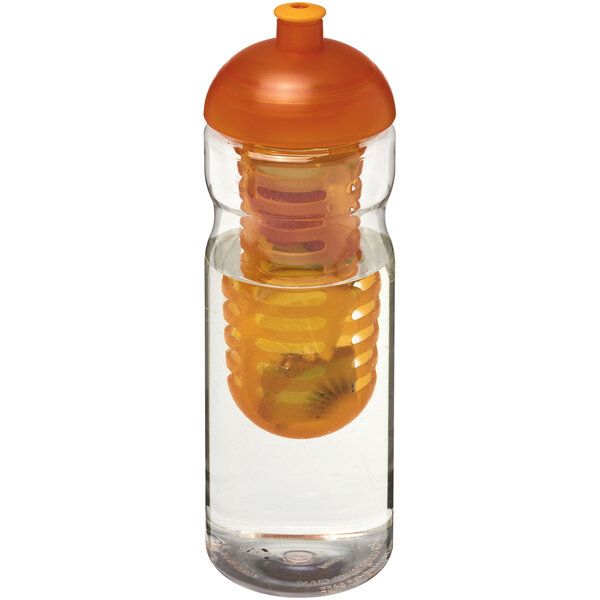 Base 650 ml Sportflasche mit Stülpdeckel und Infusor - Loli