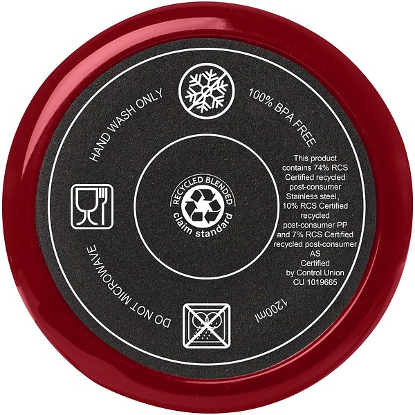 1200 ml RCS-zertifizierter Becher mit Strohhalm - Annign