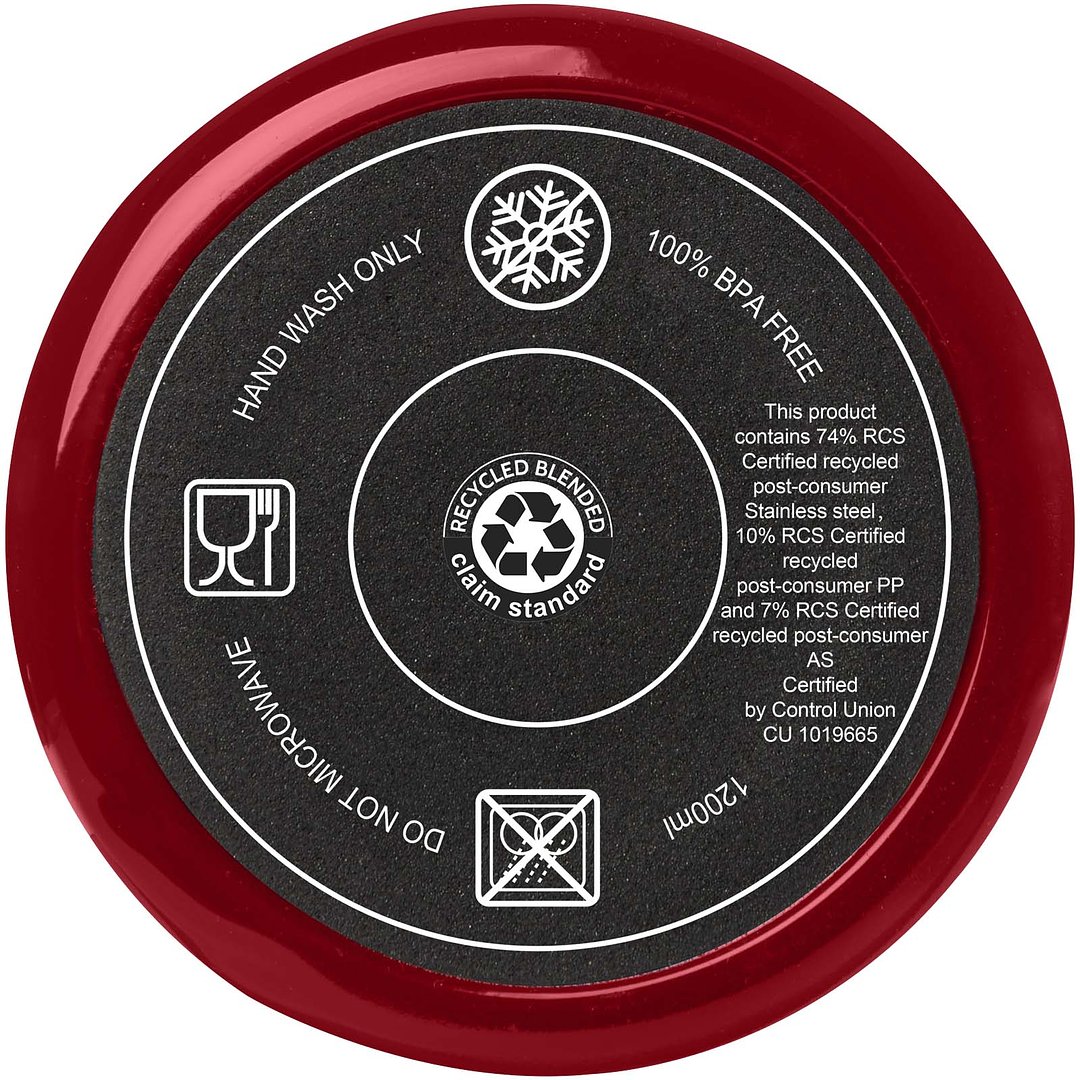 1200 ml RCS-zertifizierter Becher mit Strohhalm - Annign