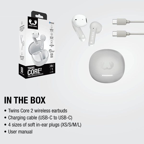Twins Core 2 In-Ear-Kopfhörer Nettat