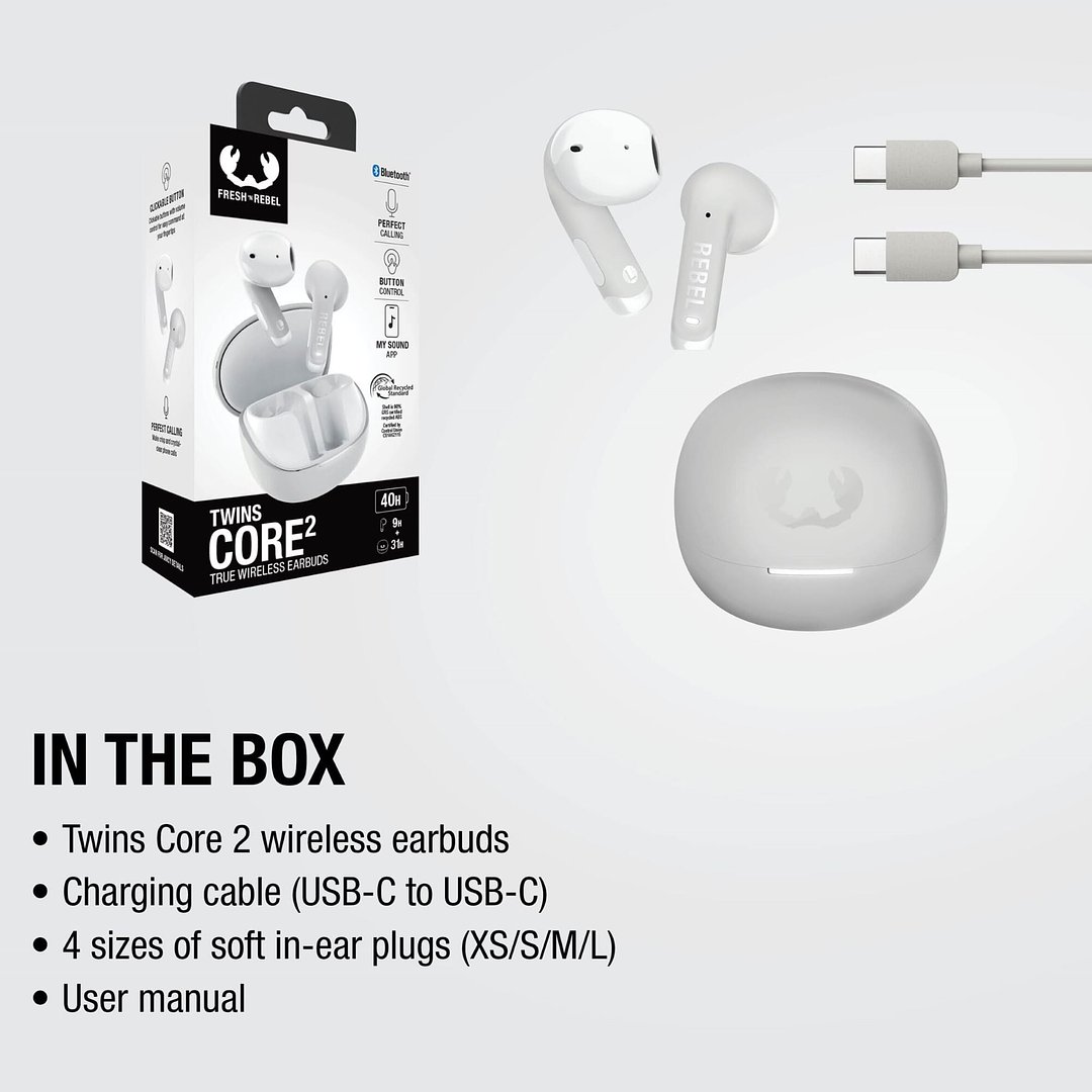 Twins Core 2 In-Ear-Kopfhörer Nettat