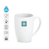 Tasse aus Porzellan 350 ml Giuana
