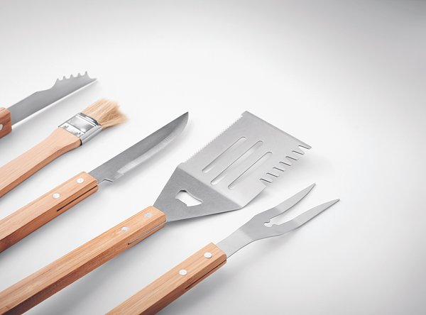 5teiliges BBQ-Werkzeug Bistep