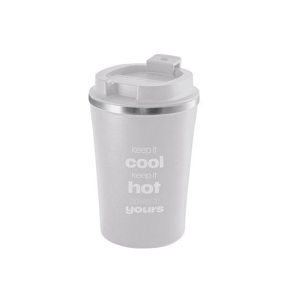 Trinkflasche aus mattiertem Glas 500ml Meningi