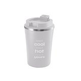 Trinkflasche aus mattiertem Glas 500ml Meningi