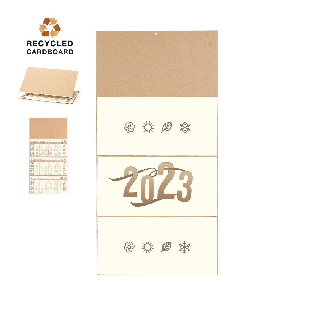 Vierteljährlicher Wandkalender Idmex