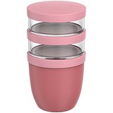 Ellipse Dreiteiliger, 500 ml + 2 x 200 ml isolierter Lunchpot - Oleenica