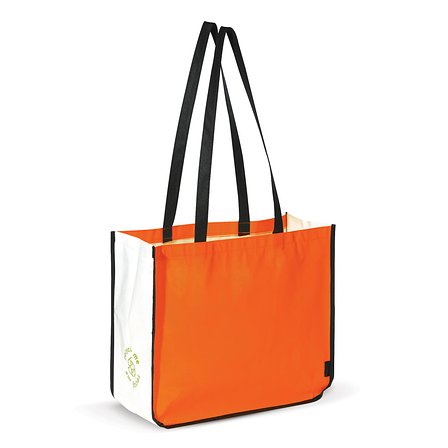 Einkaufstasche im Querformat PP Non-Woven 120g/m² Minel