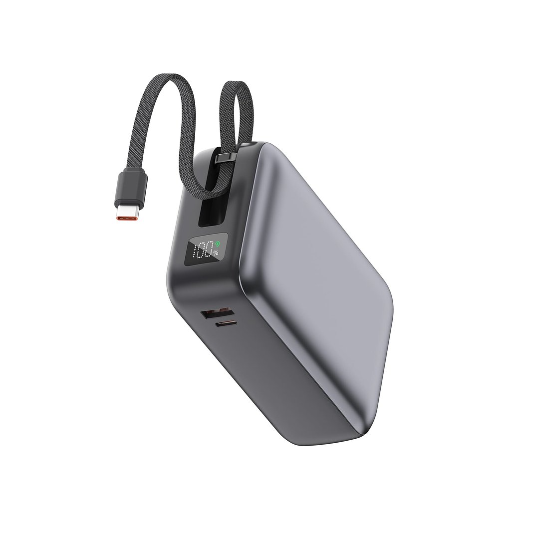 Nova Laptop 65W Powerbank mit integriertem USB-C-Kabel 30000 mAh Ruingan