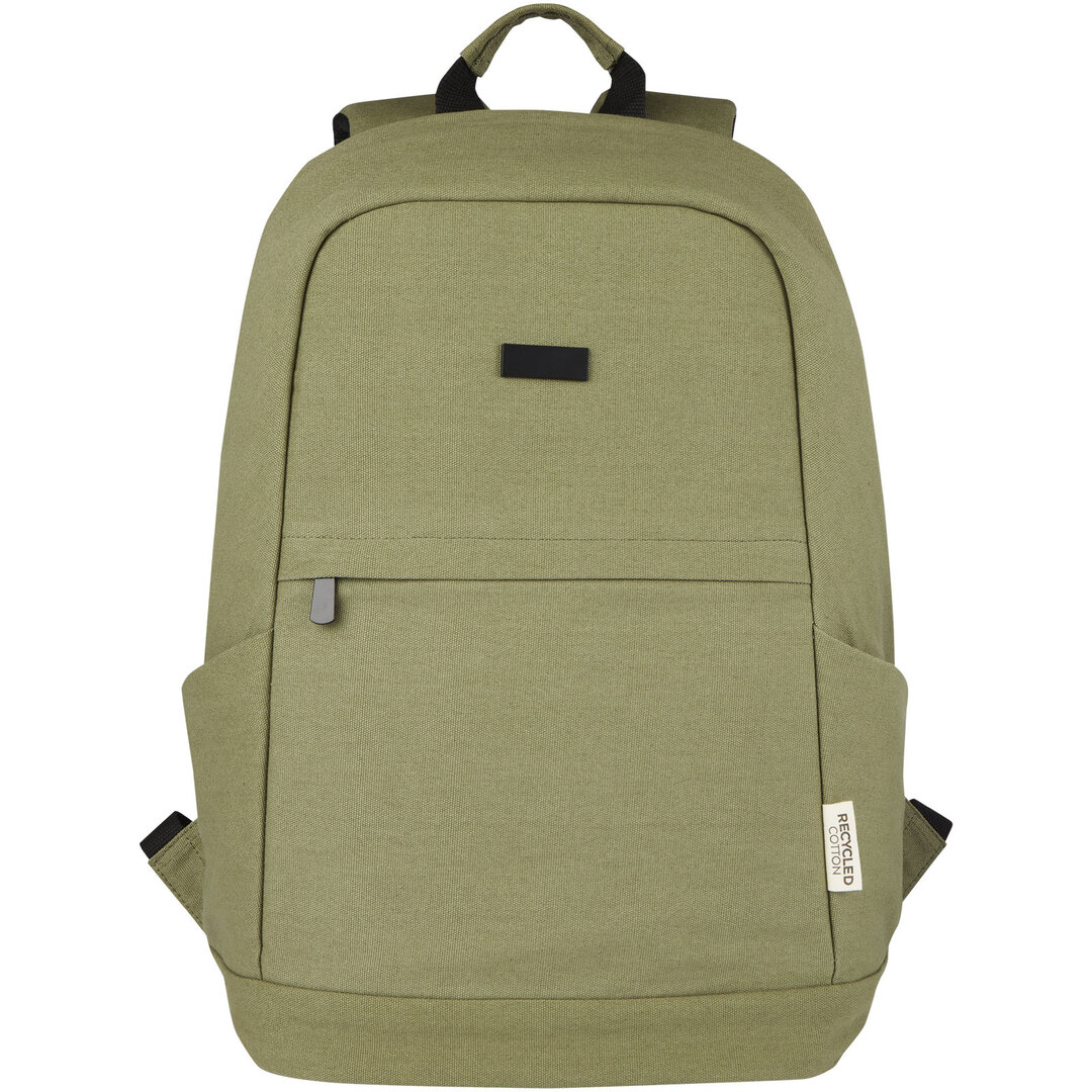 15,6 Zoll Anti-Diebstahl Laptop-Rucksack 18 L aus GRS-recyceltem Canvas - Lüzzi