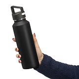 Recycelte doppelwandige Flasche aus Edelstahl 600 ml Bensehill