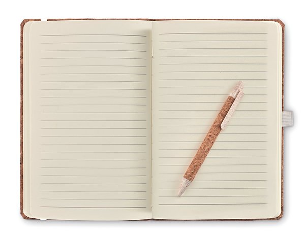 DIN A5 Notizbuch Kork Beni