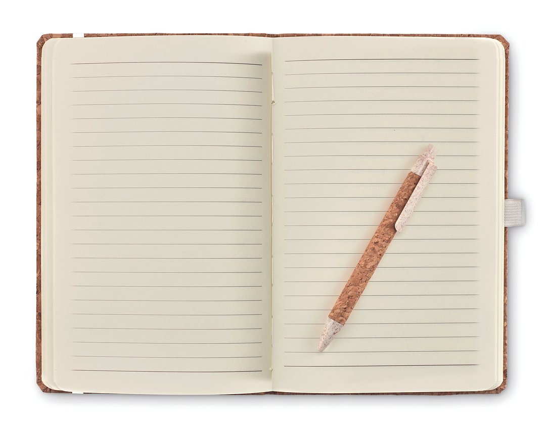 DIN A5 Notizbuch Kork Beni