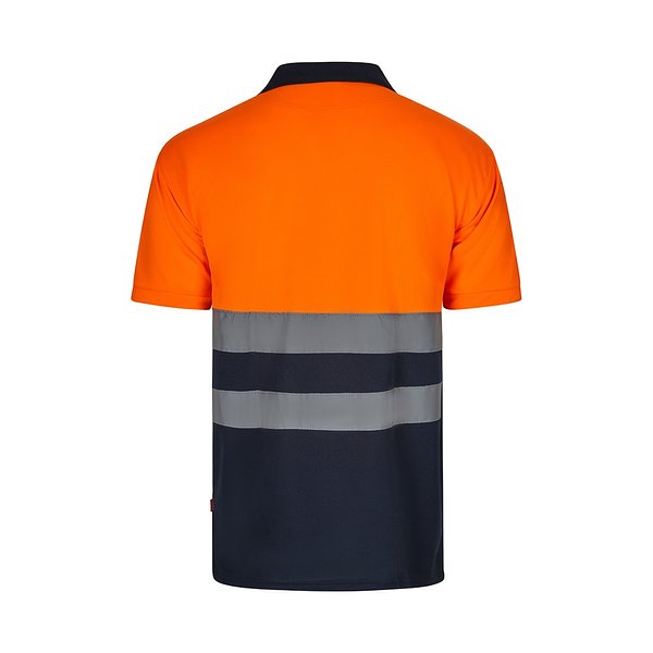 Poloshirt (140g/m²) im Bird-Eye-Design mit kurzen Ärmeln, aus Polyester (100%) Leengiama