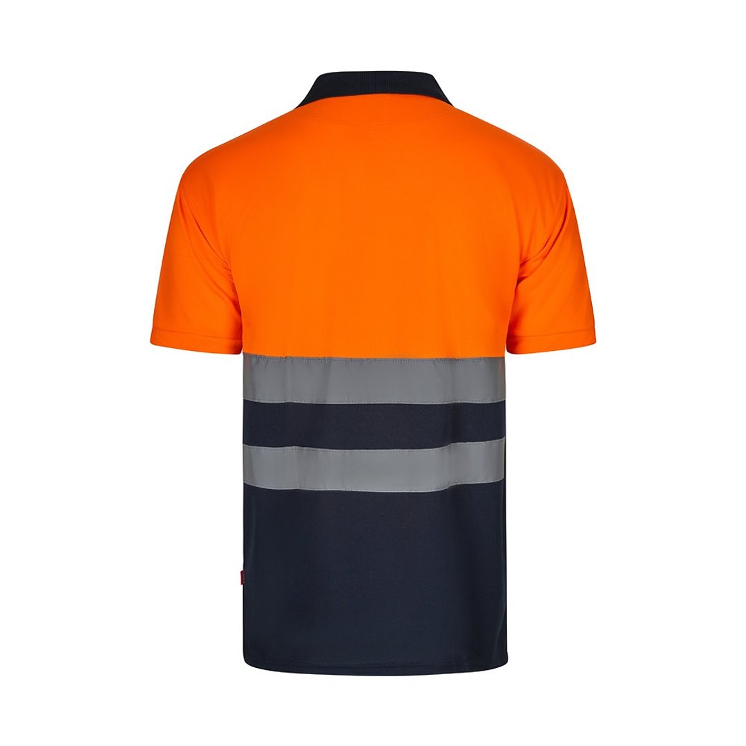Poloshirt (140g/m²) im Bird-Eye-Design mit kurzen Ärmeln, aus Polyester (100%) Leengiama