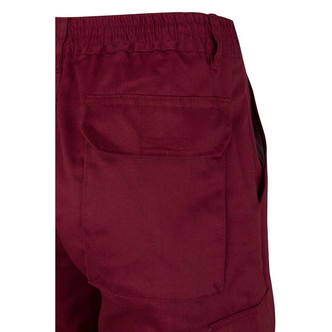 Zweifarbige Twill-Hose mit mehreren Taschen (210 g/m²), aus Baumwolle (20%) und Polyester (80%) Steiler