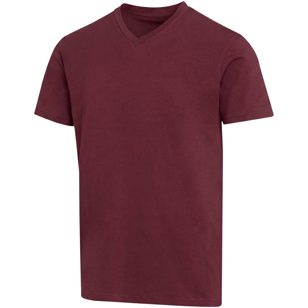 Kurzärmeliges T-Shirt V-Ausschnitt aus 200 g/m² Bio Baumwolle (OCS), unisex - Benina
