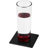 Quadratischer Untersetzer aus 100 % recyceltem Kunststoff - Fränza