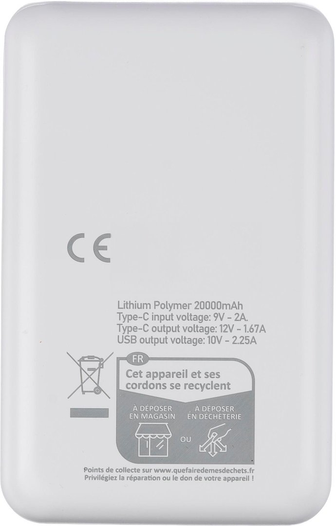 Recycelte ABS-Ladestation Nelyca